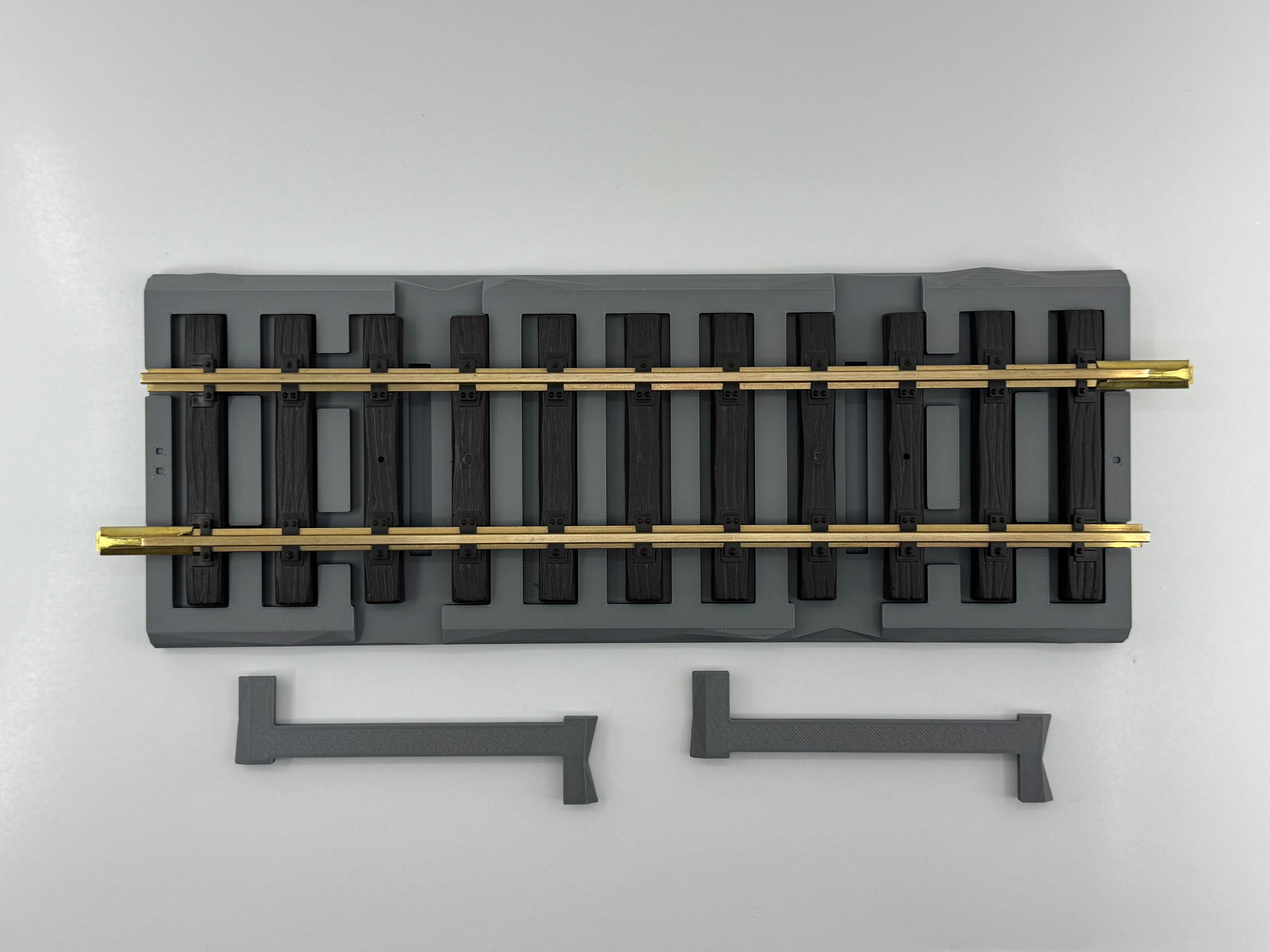Standard 12" straight w. Two Removable Ties