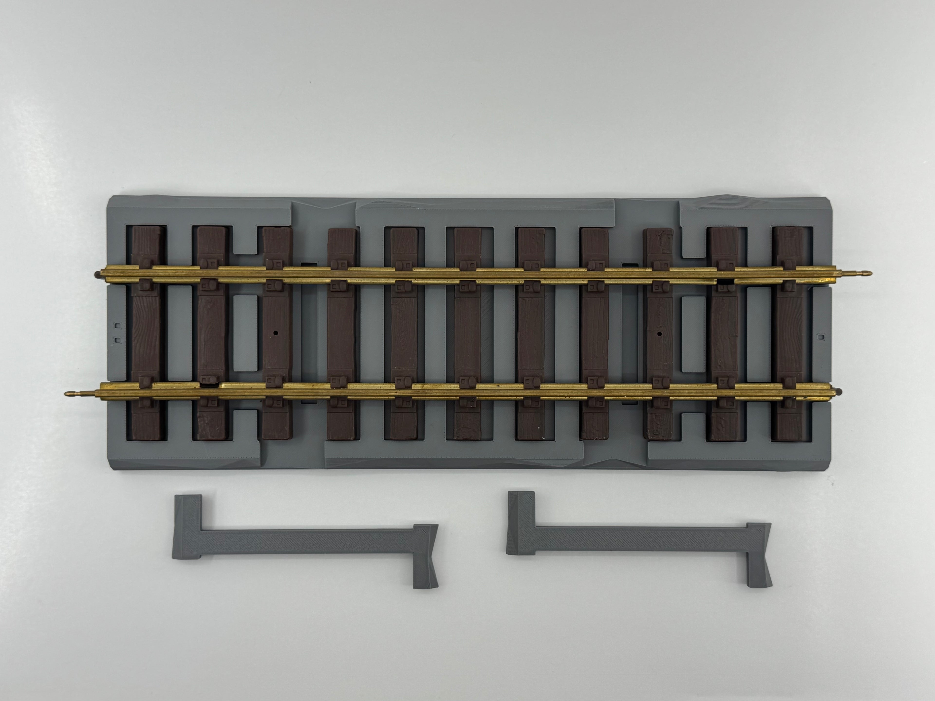 Standard 12" straight w. Two Removable Ties