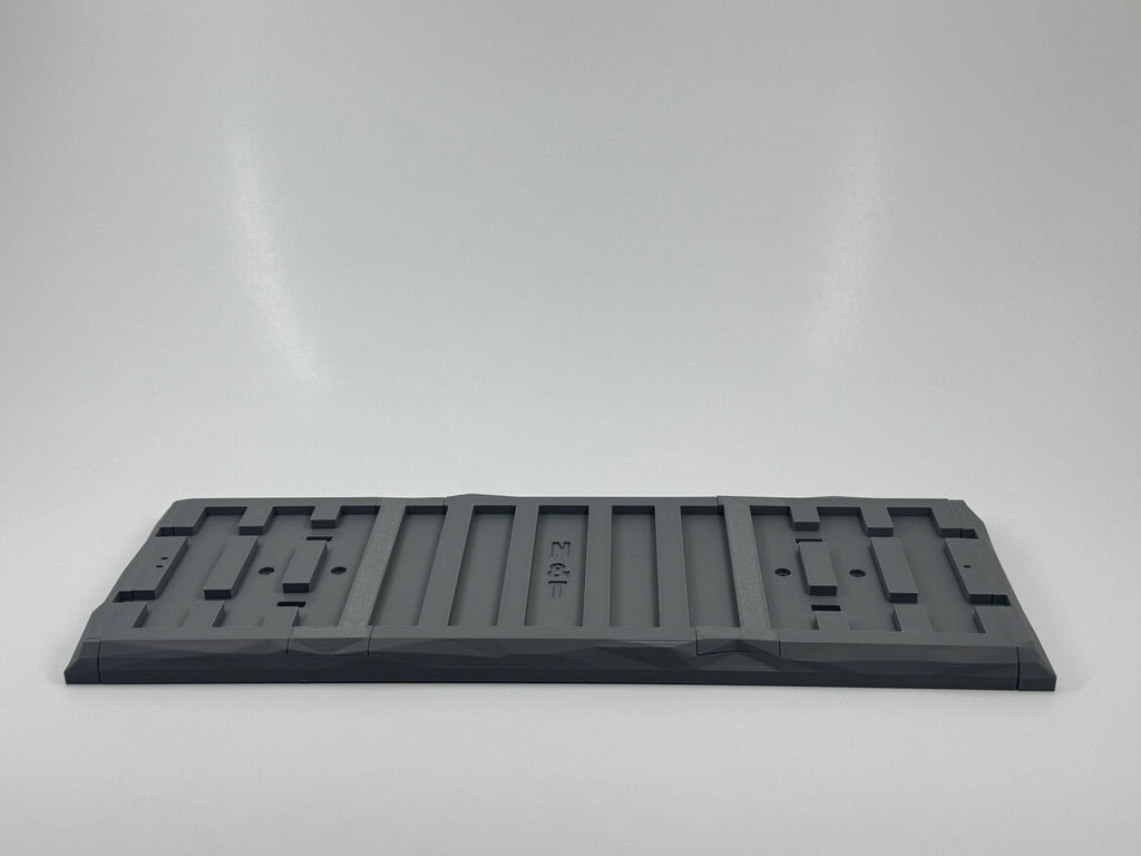 Standard 12" straight w. Two Removable Ties