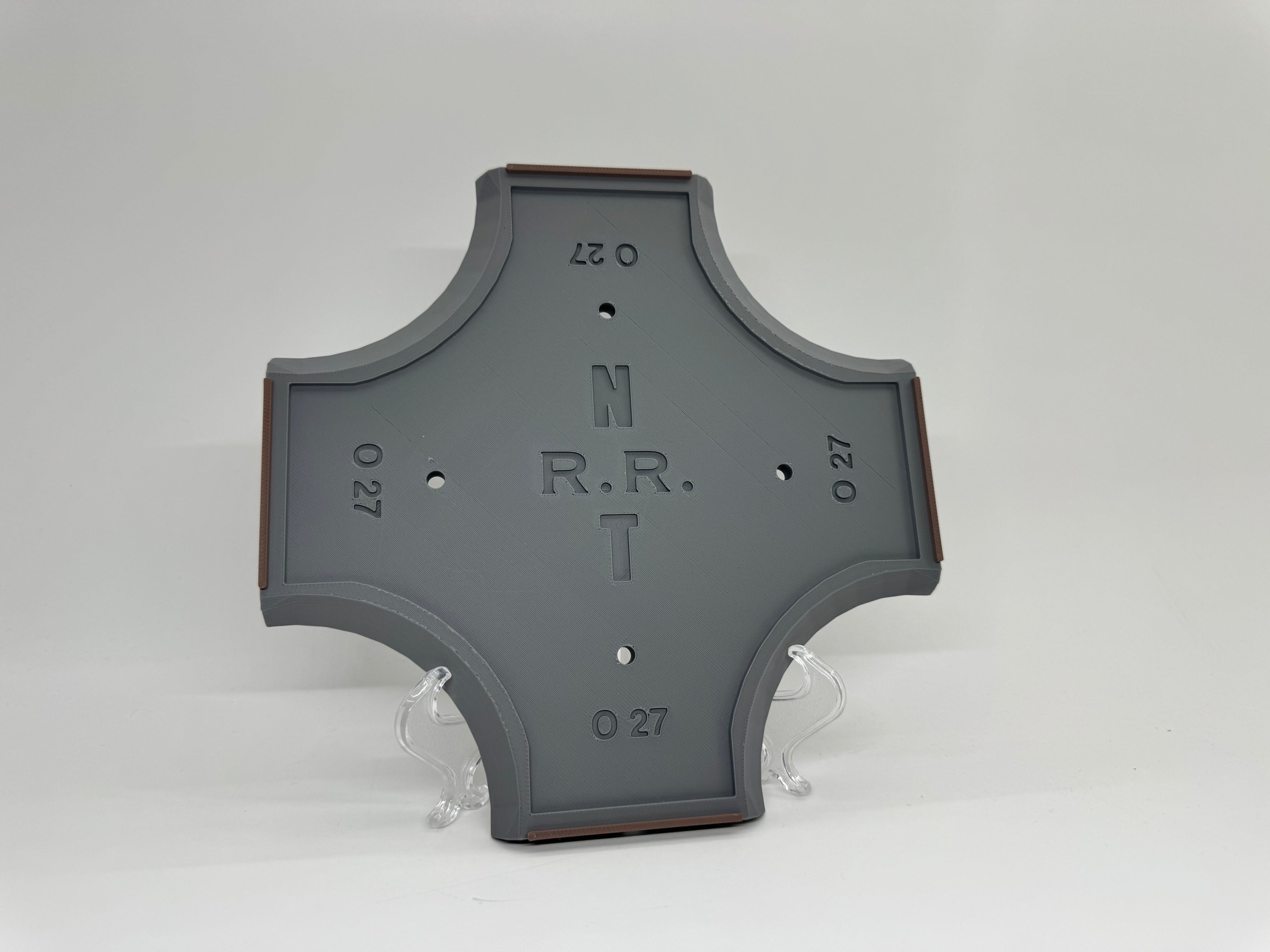 o27 90 Degree Crossing Section